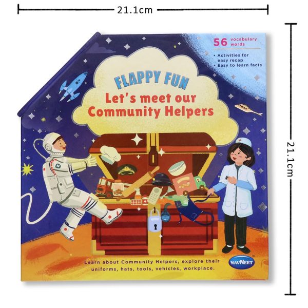 Navneet Flappy Fun Picture Book– Lets meet our Community Helpers - Image 8