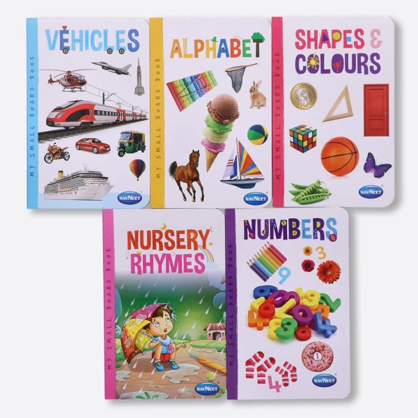 Navneet My Small Board Book- Set of 5