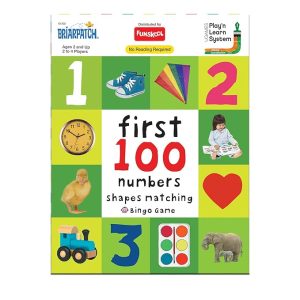 Funskool First 100 Numbers Shape Matching Bingo Game