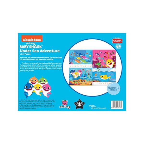 Funskool Under Sea Adventure-4 In 1 Puzzle - Image 4