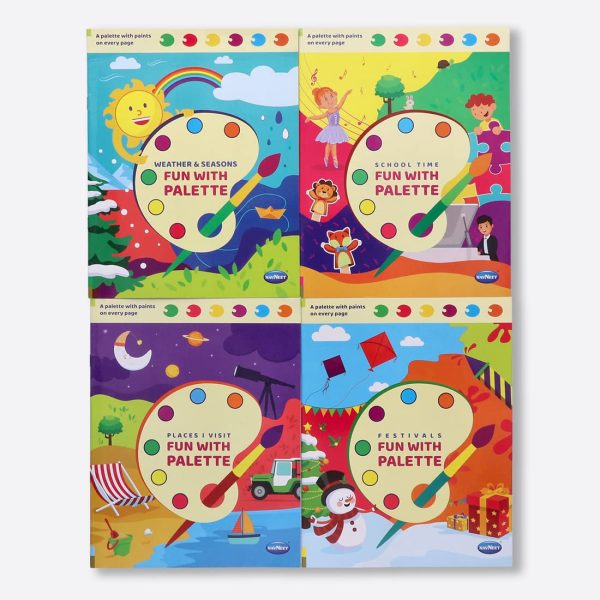 Navneet Fun With Palette – Festivals, Places I Visit, School Time & Weather & Season