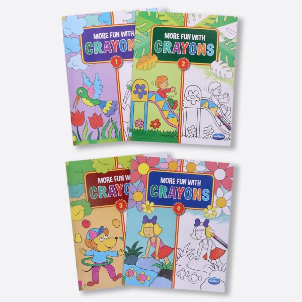 Navneet More Fun with crayons - Part 1- 4 colouring book series - Image 9