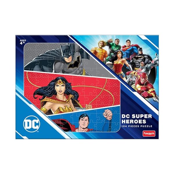 Funskool Dc Super Hero Puzzle- 104 Pcs - Image 2