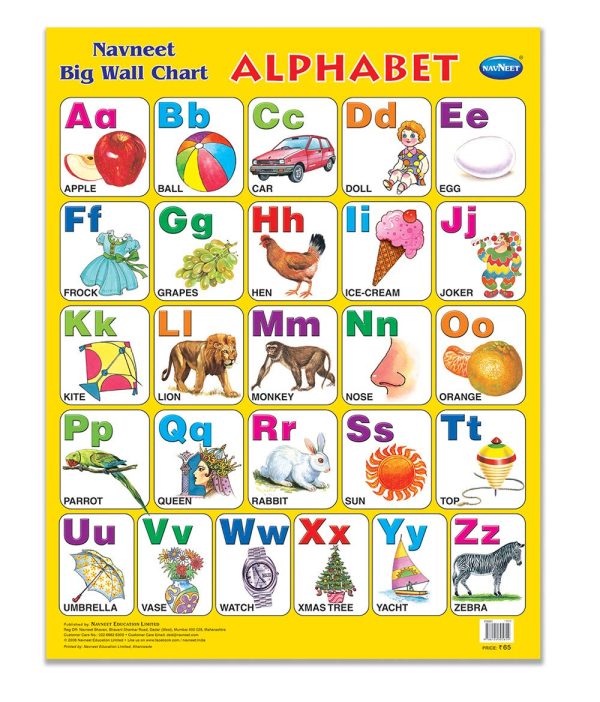 Navneet Navneet Big Wall Charts - Combo of 8 - Image 2