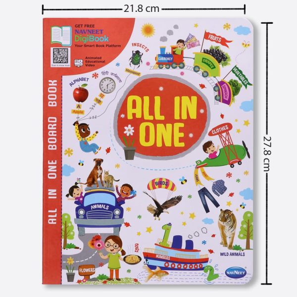 Navneet All In One Board Book (Eng.) - First Early Learning book for Kindergarten - Picture Board book for toddlers and babies - eBook - Animated... - Image 8