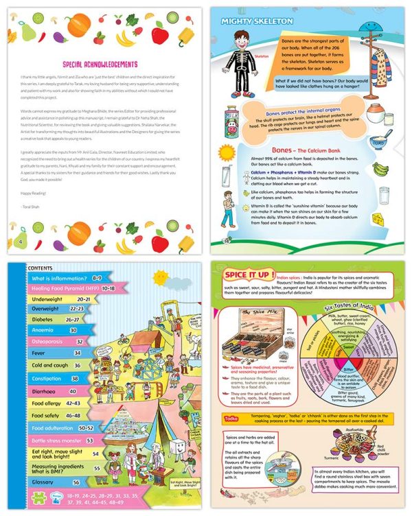Navneet Kids Food Planet -Power of Nutrients, Best Fuel for Your Body, Healing Power of Food, Cuisines of India - Image 4