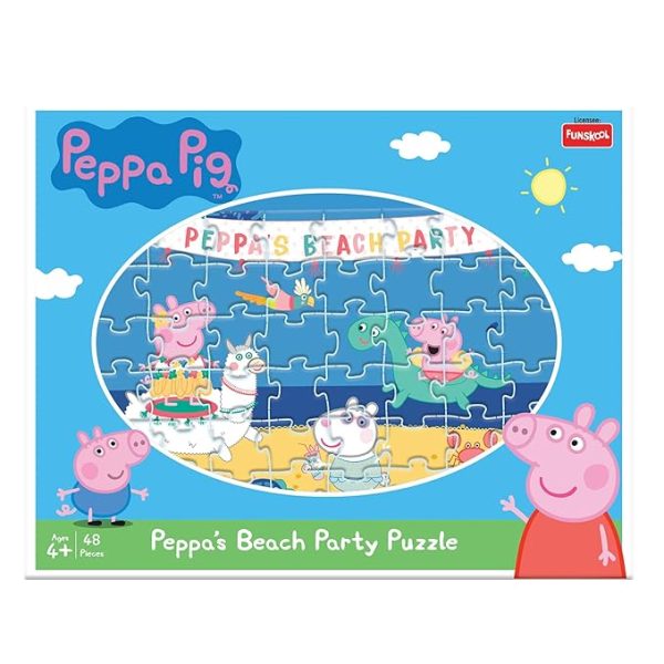 Funskool Peppa Pig Beach Party Puzzle