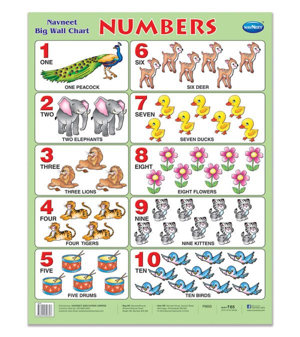 Navneet Navneet Big Wall Charts - Combo of 8 - Image 3