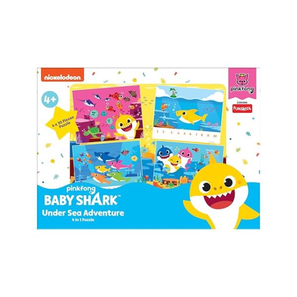Funskool Under Sea Adventure-4 In 1 Puzzle - Image 3