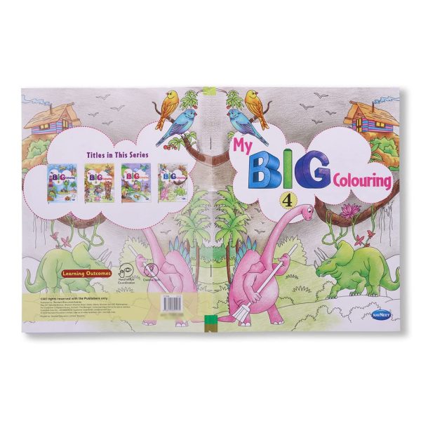 Navneet My Big Colouring Book -III and IV Bold, big and eye-catching illustrations - Image 9