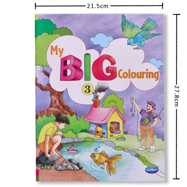 Navneet My Big Colouring Book -III and IV Bold, big and eye-catching illustrations - Image 3