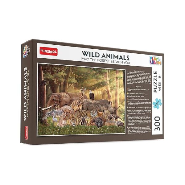 Funskool Wild Animals 300 Pieces Puzzle - Image 3