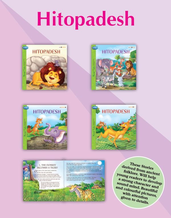 Navneet Hitopdesh Story Book - English Edition - Set of 4 - Image 11