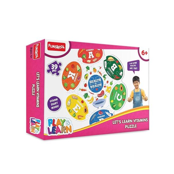 Funskool Lets Learn Vitamin Puzzle - Image 2