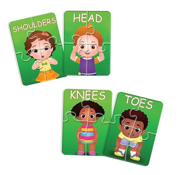 Funskool Chu Chu Tv- Lets Learn Body Parts Puzzle - Image 2