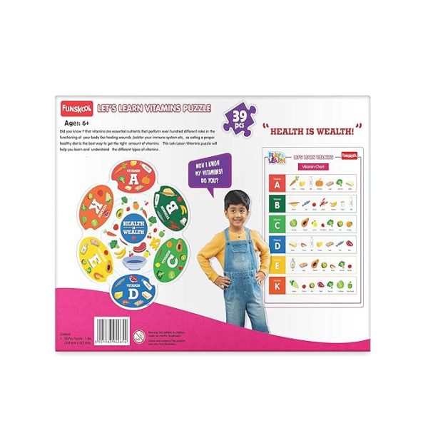 Funskool Lets Learn Vitamin Puzzle - Image 3