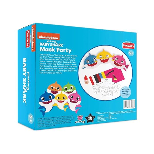 Funskool Baby Shark Mask Party - Image 4