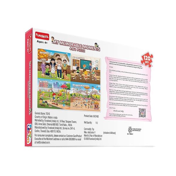 Funskool My Memorable Moments 4 In 1 Puzzle - Image 5