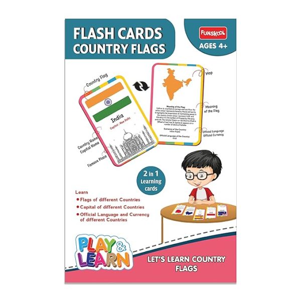 Funskool Lets Learn Country Flags - Image 4