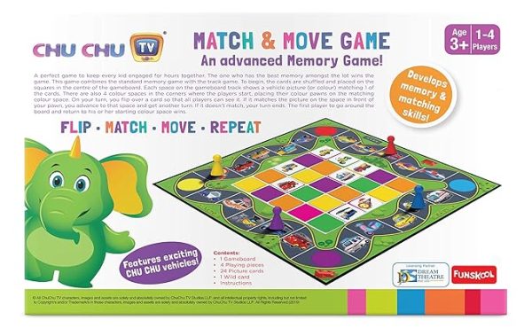 Funskool Chu Chu Match & Memory Game - Image 6