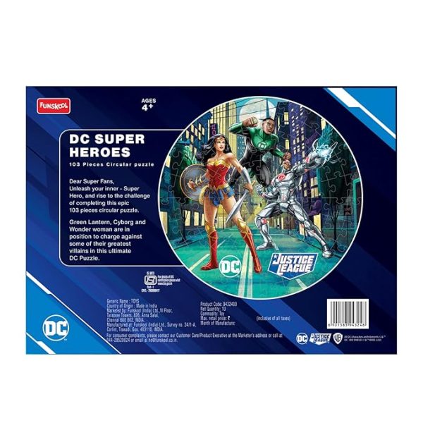 Funskool Dc Super Hero Puzzle- 103 Pcs - Image 3