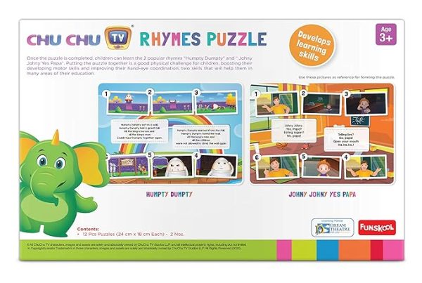 Funskool Chu Chu Tv - Rhymes Puzzle - Image 2