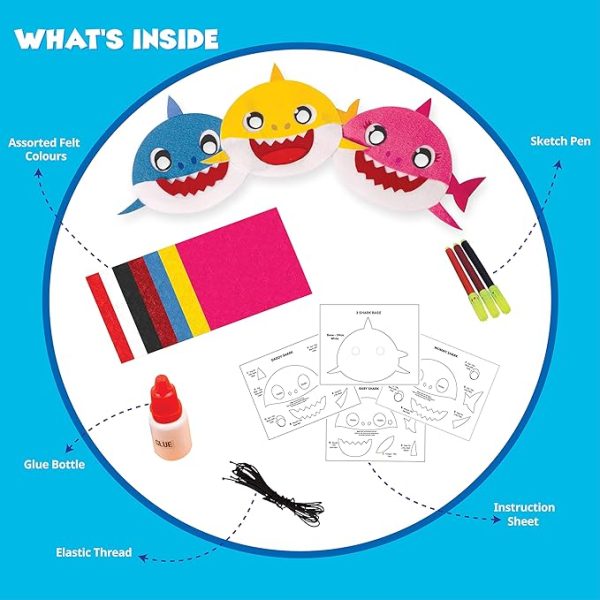 Funskool Baby Shark Mask Party - Image 3