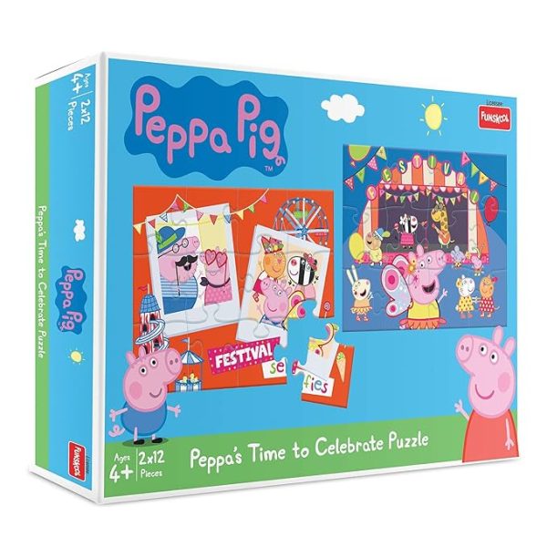 Funskool Peppa'S Time To Celebrate Puzzle