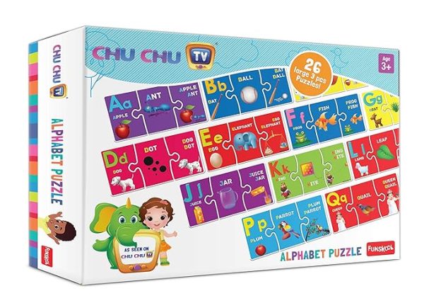 Funskool Chu Chu Tv - Alphabet Puzzle