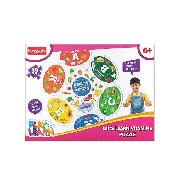 Funskool Lets Learn Vitamin Puzzle