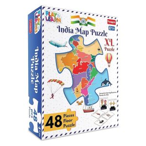 Funskool India Map 48 Pieces Large Size Puzzle