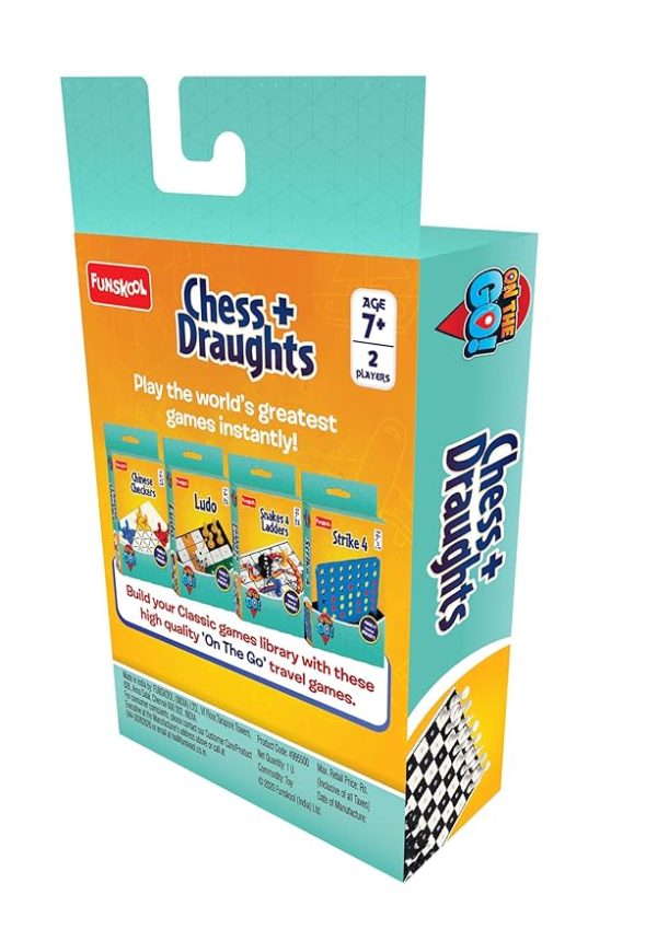 Funskool Travel Chess & Draughts - Image 4
