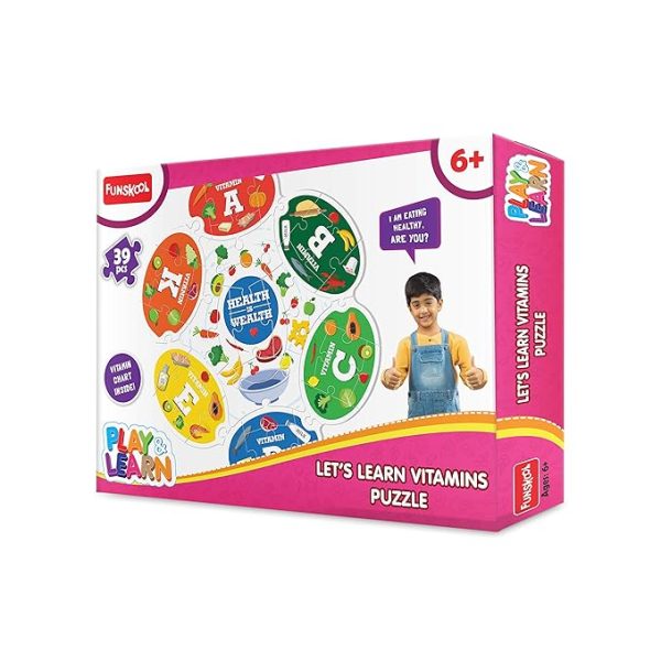 Funskool Lets Learn Vitamin Puzzle - Image 4