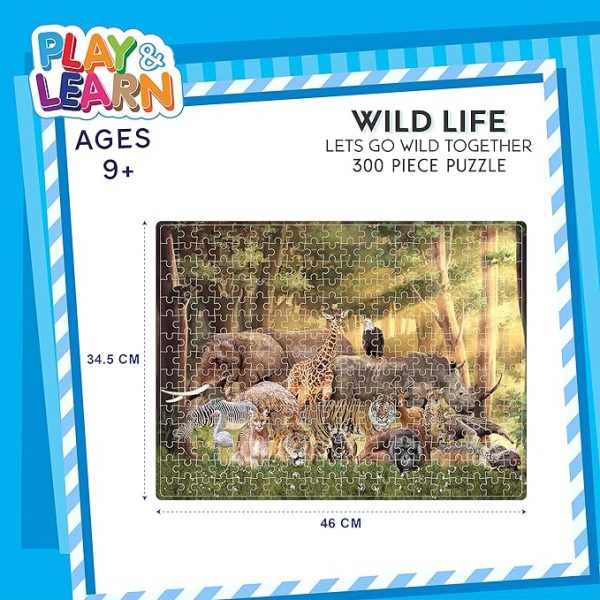 Funskool Wild Life 300 Pieces Puzzle