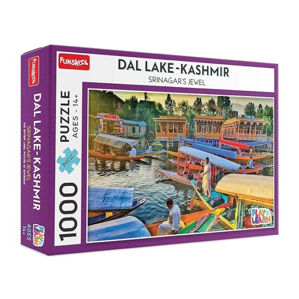 Funskool 1000 Pieces Puzzle - Dal Lake Kashmir