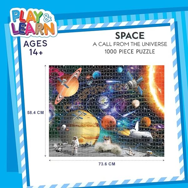 Funskool Space 1000 Pieces Puzzle - Image 3