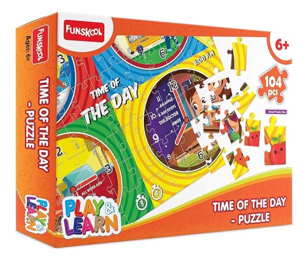Funskool Time Of The Day Puzzel