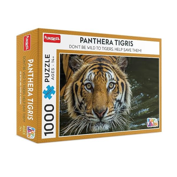 Funskool Panthera Tigris 1000 Pieces Puzzle