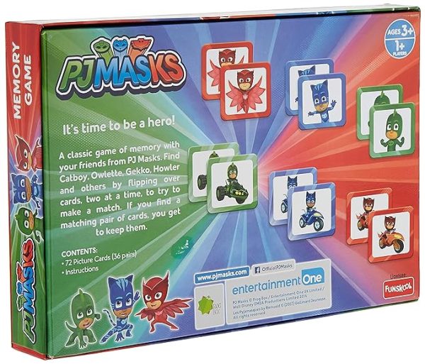 Funskool Pj Mask Memory Game - Image 2