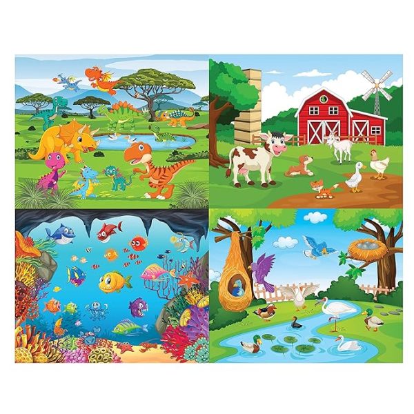 Funskool Dino-Pets-Aquatic-Birds 4 In 1 Puzzle - Image 4