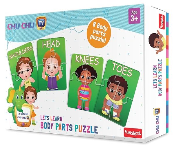 Funskool Chu Chu Tv- Lets Learn Body Parts Puzzle - Image 4