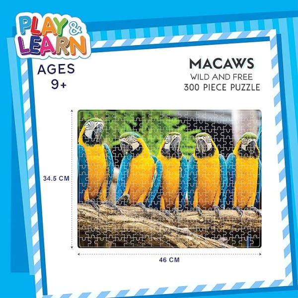 Funskool Macaws 300 Pieces Puzzle - Image 5