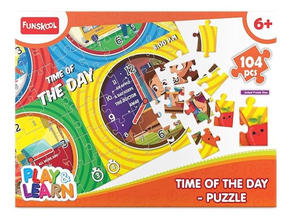 Funskool Time Of The Day Puzzel - Image 3