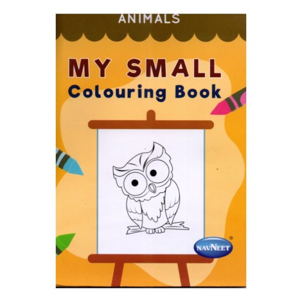 Navneet Animals My Small Colouring Book 4+ Age