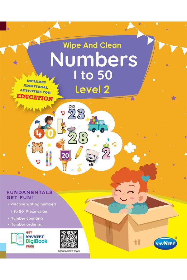 Wipe and clean – Numbers ( 1 to 50) Level 2