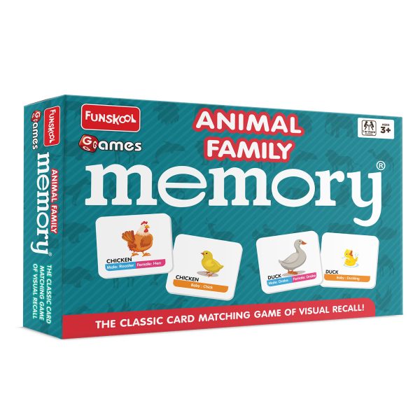 Funskool Animal Family Memory