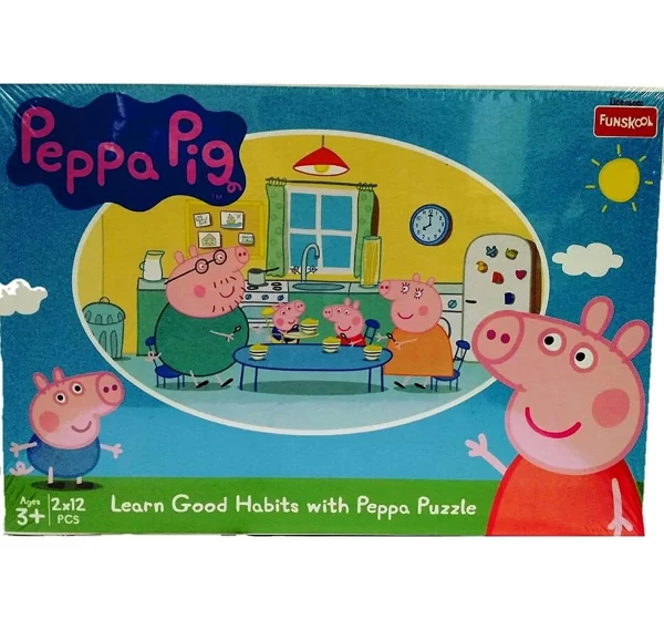 Funskool Learn Good Habits With Peppa Puzzle