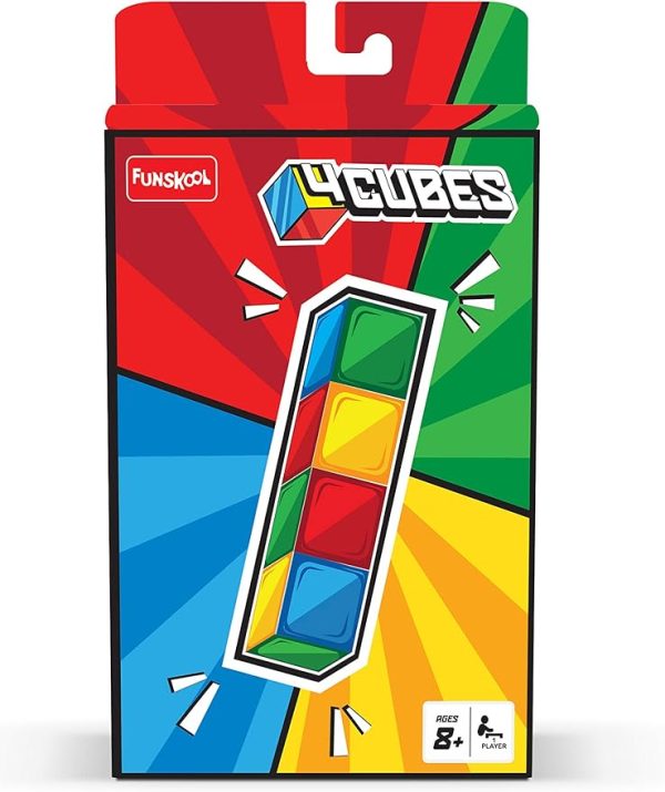 Funskool 4 Cube Puzzle Game - Image 2