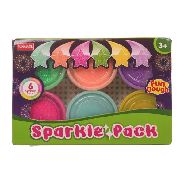 Funskool Fundough Sparkle Pack, Multicolour, Dough, Toy, Shaping, Sculpting, 3 Years and Above - Image 4