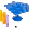 Funskool Games - Topple, Strategy balancing and skill game, Stack 5 in a row, For Kids & Family, 2 - 4 players, 6 & above - Multicolor - Image 3